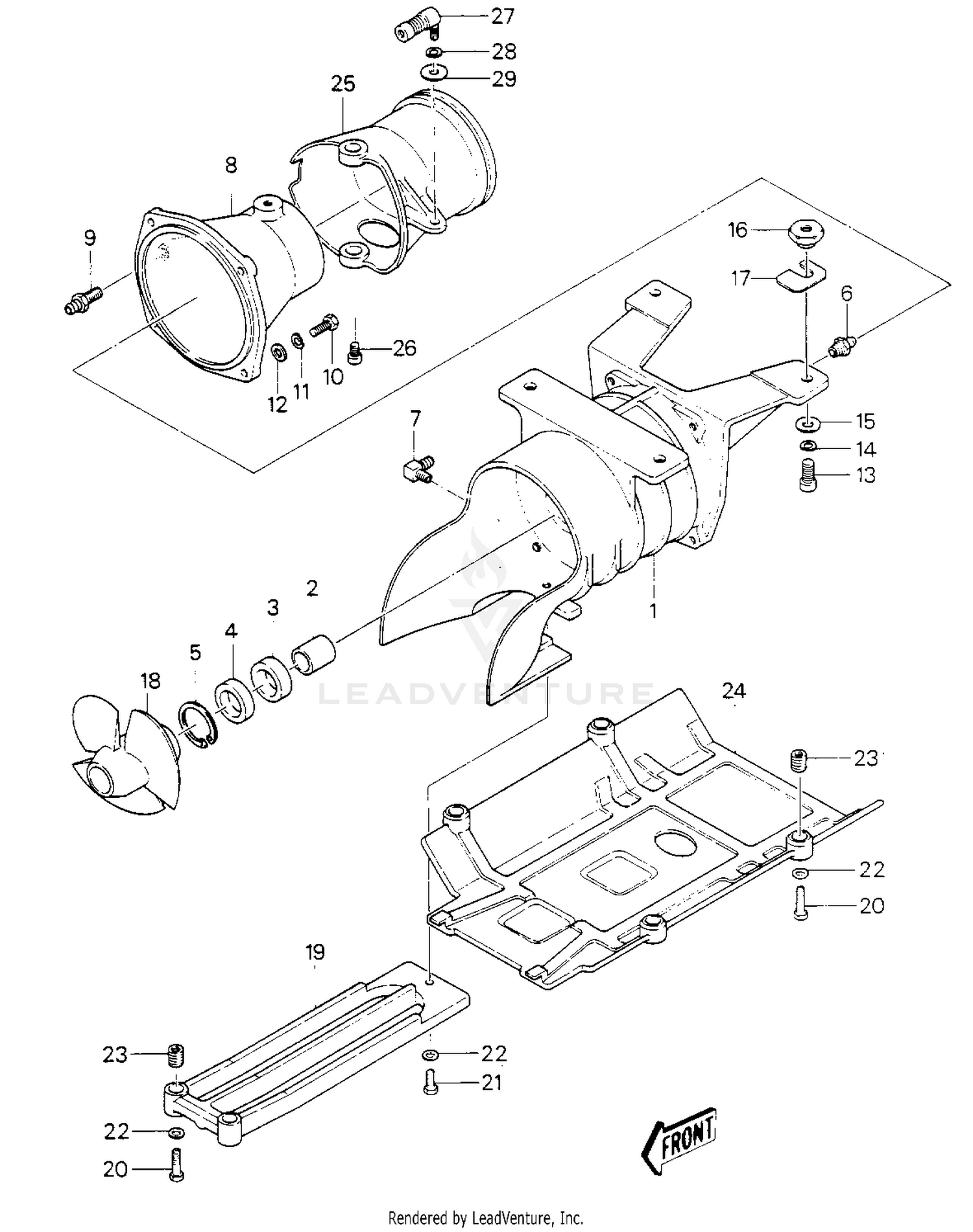 JET PUMP ('84-'86 JS440-A8/A9/A10)