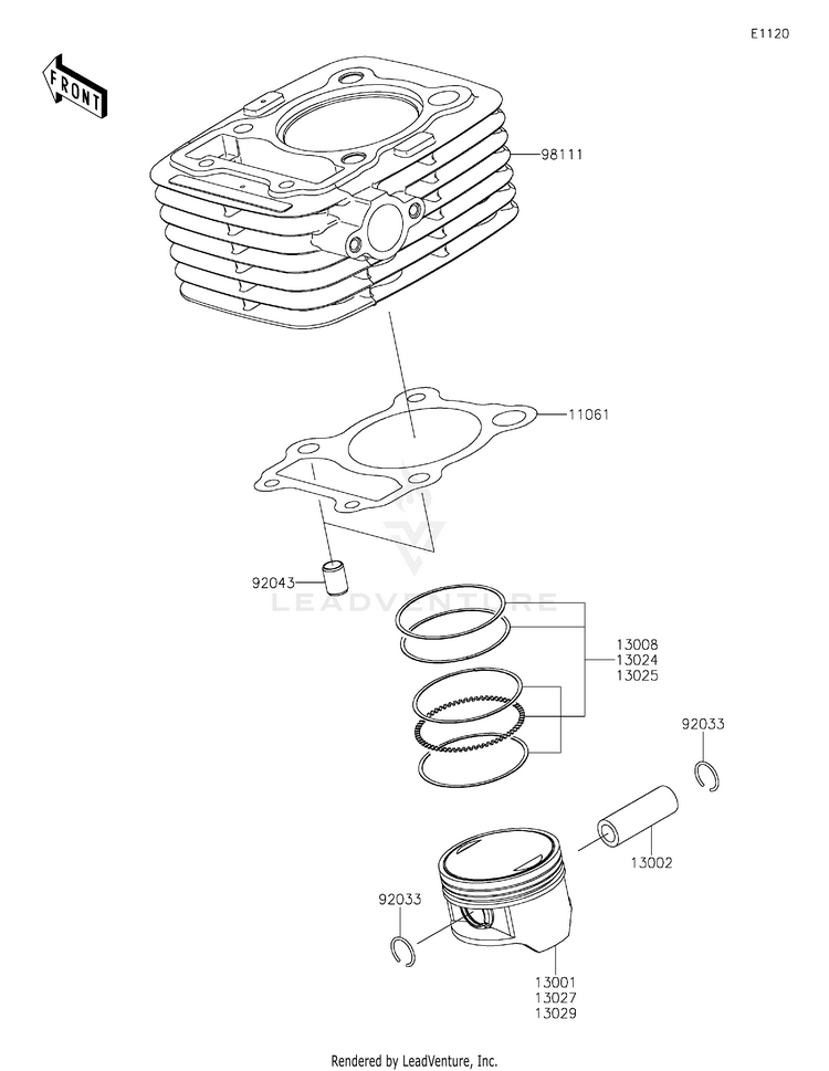 Cylinder/Piston(S) Schematic