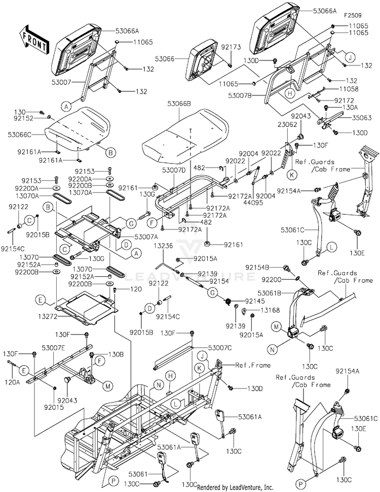 Seat(Front) Schematic