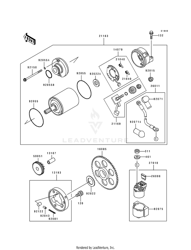 Starter Motor Schematic