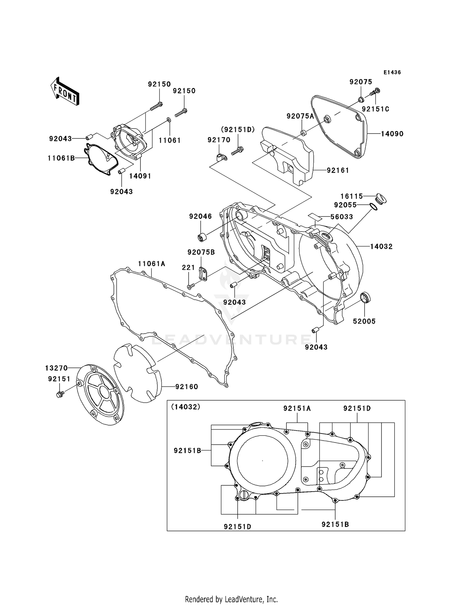RIGHT ENGINE COVER(S)