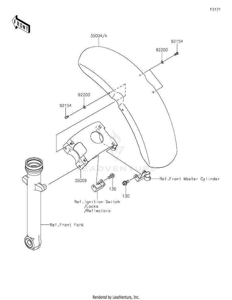 Front Fender(S) Schematic
