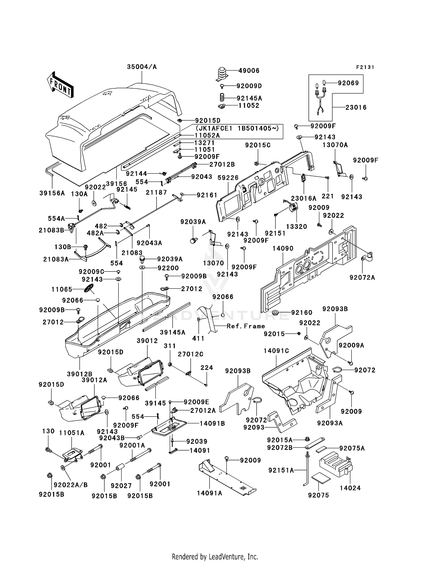 13070-1368 GUIDE,RH