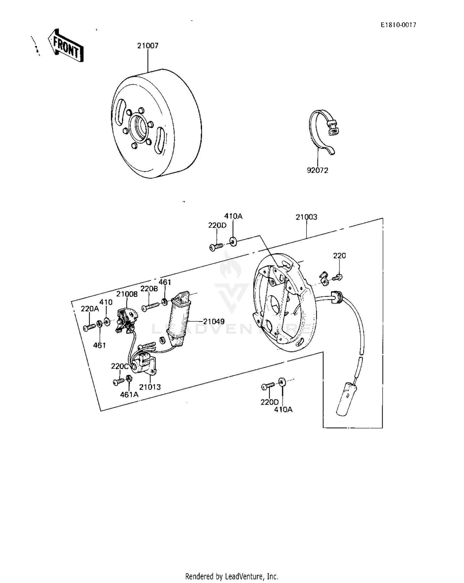 IGNITION/GENERATOR (KDX80-B2)