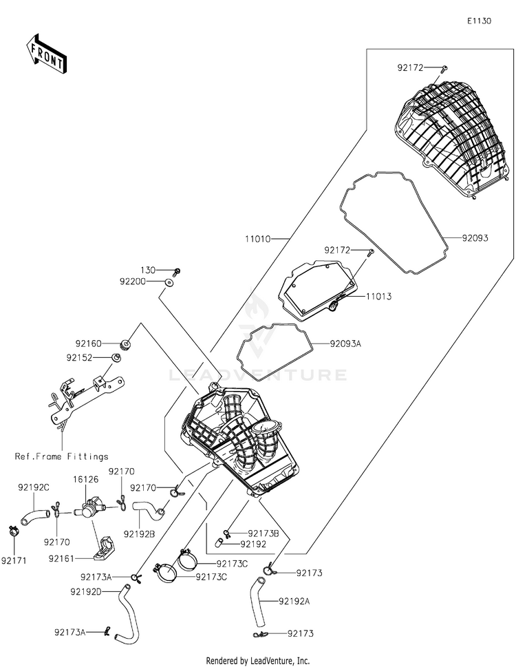 Air Cleaner Schematic