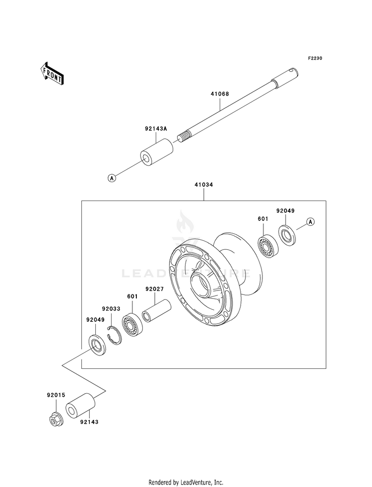 Front Wheel Schematic