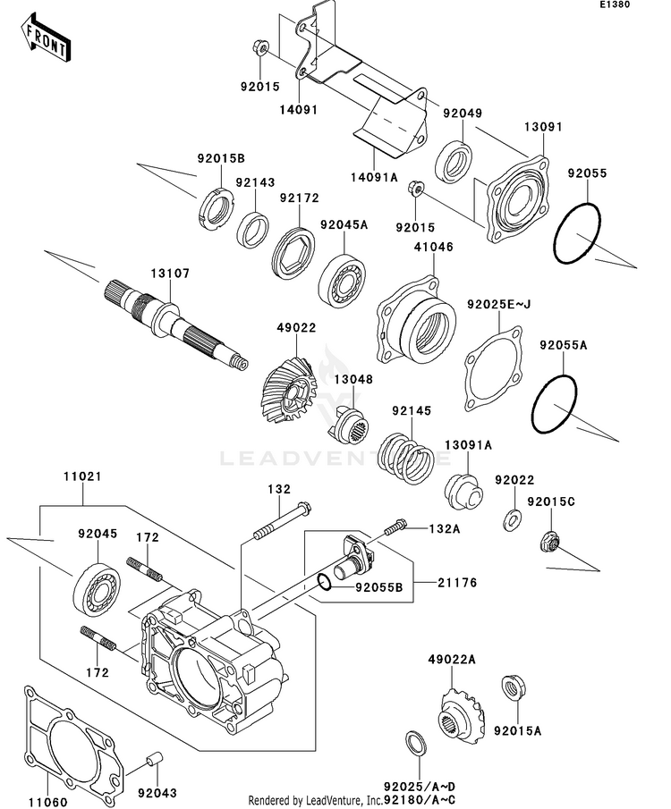 Bevel Gear Case Schematic
