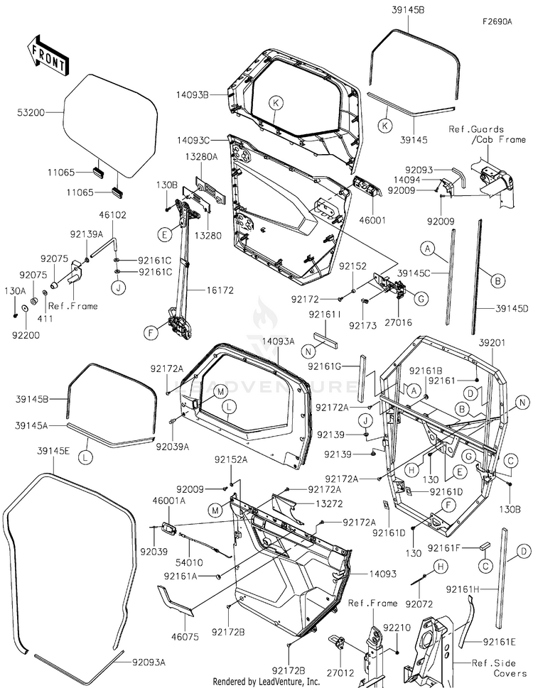 Door(Rh) Schematic