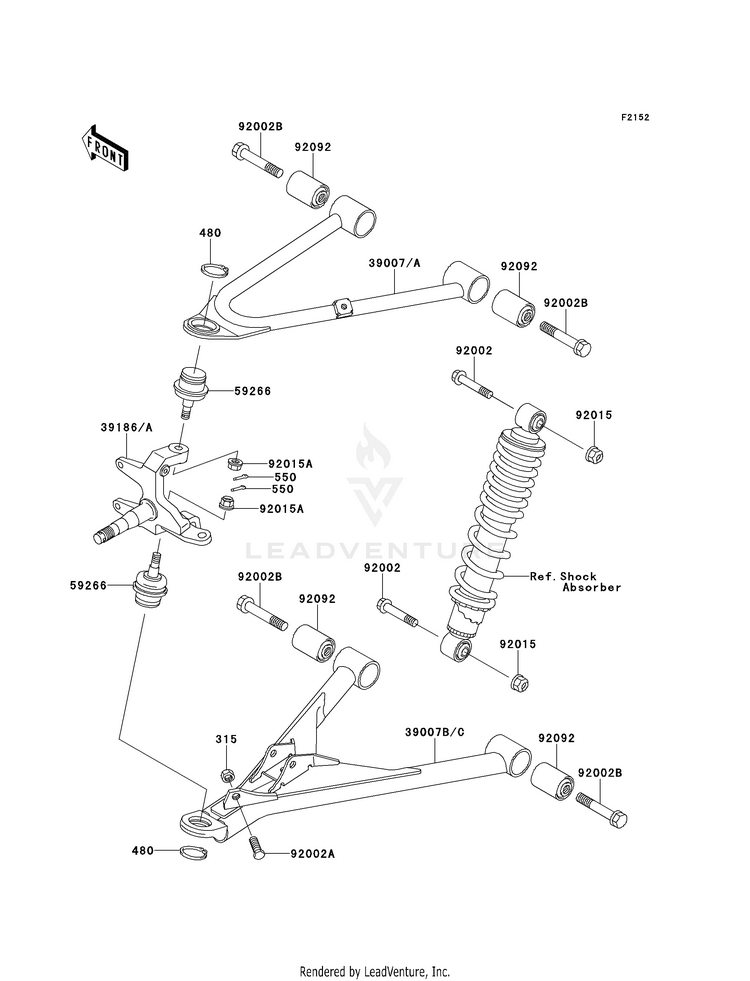 Front Suspension Schematic