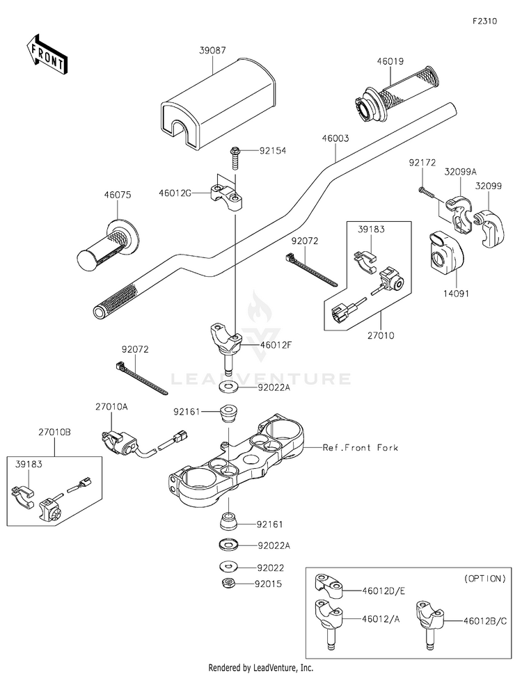 Handlebar Schematic