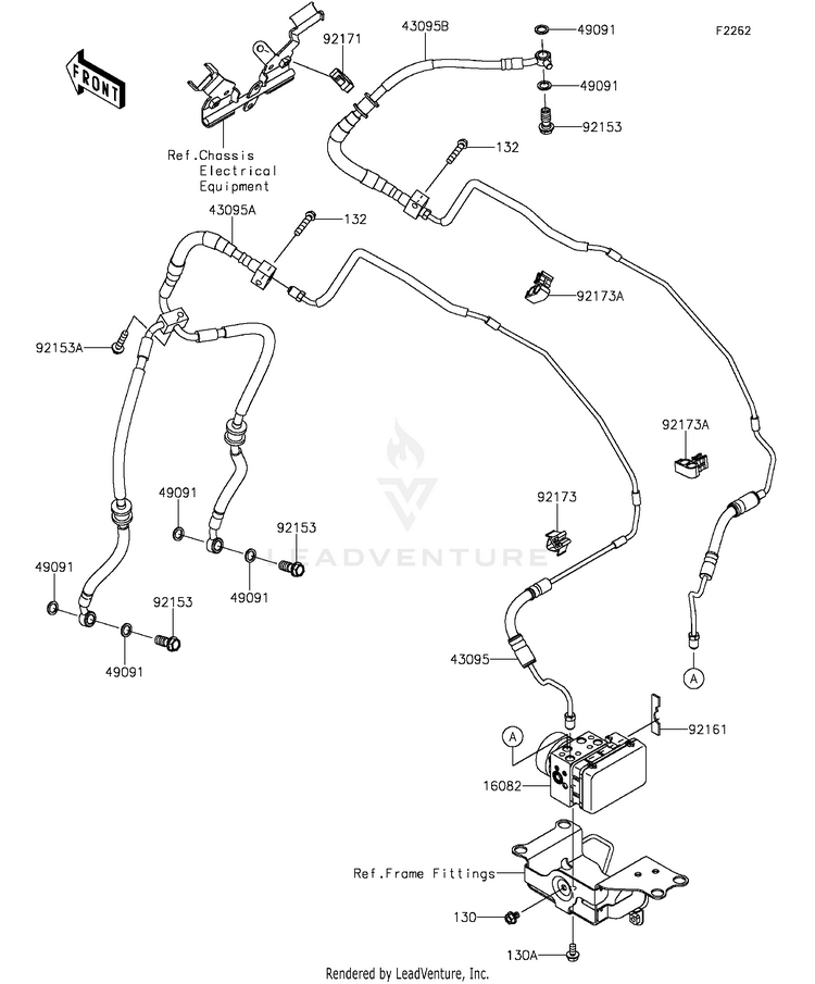 Brake Piping Schematic