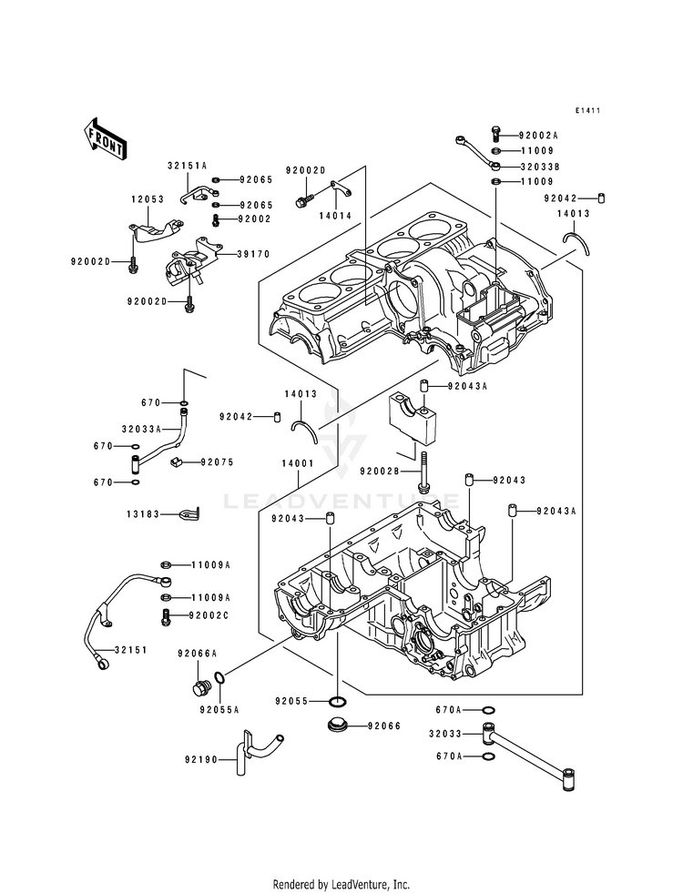 Crankcase Schematic
