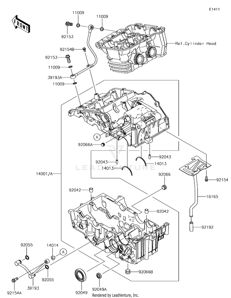 Crankcase Schematic