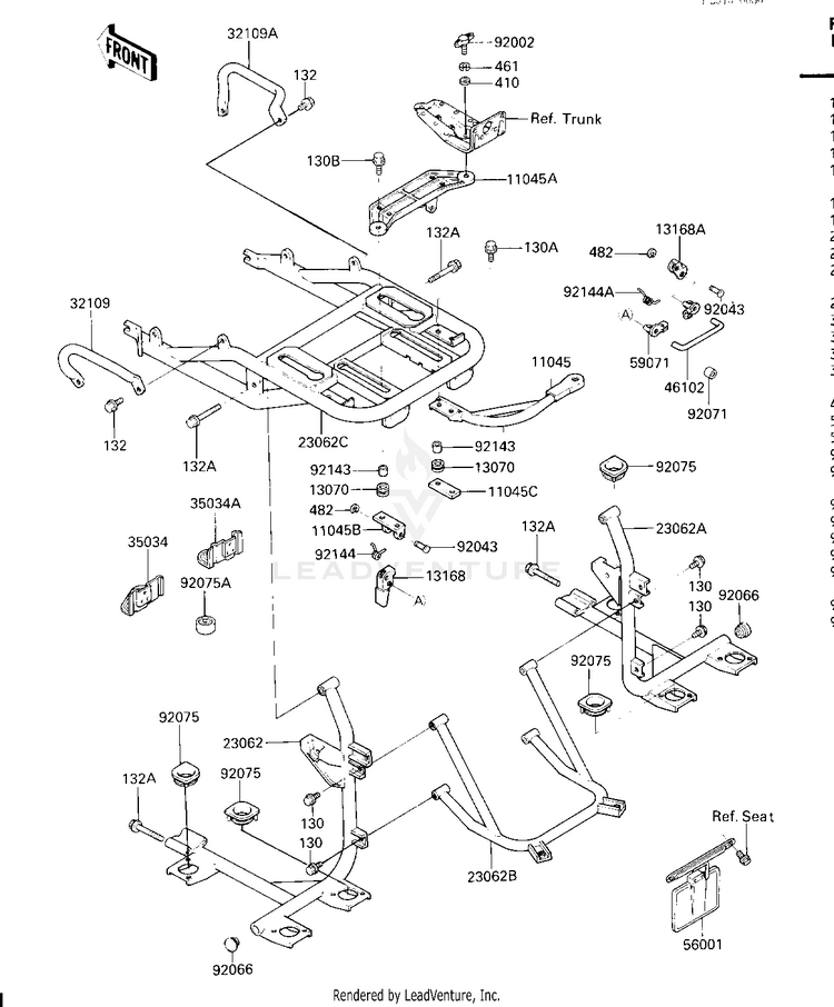 Trunk Bracket Schematic