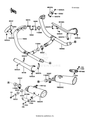 Muffler(s) Schematic