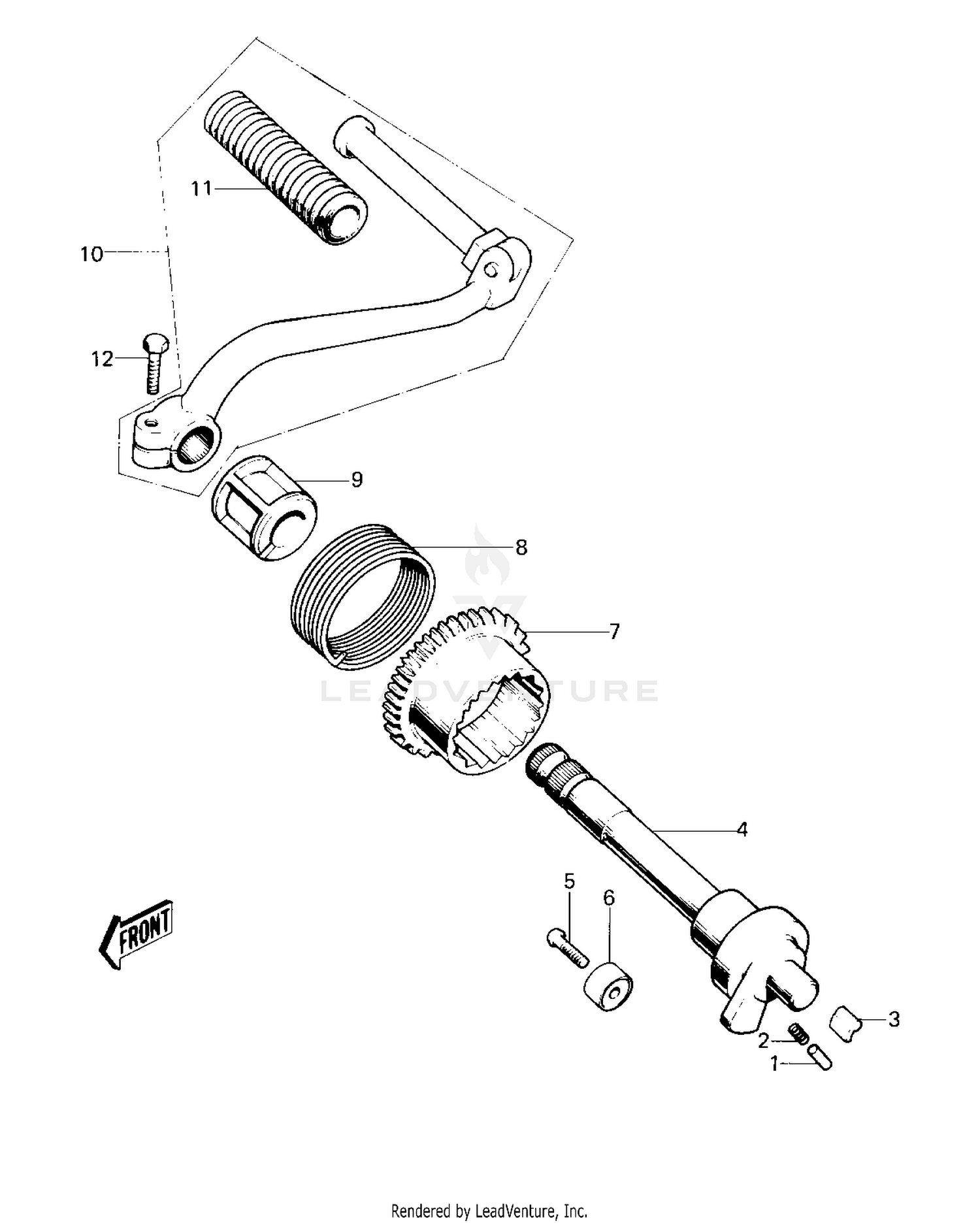 KICKSTARTER MECHANISM