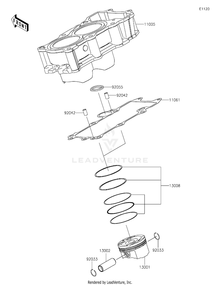 Cylinder/Piston(S) Schematic