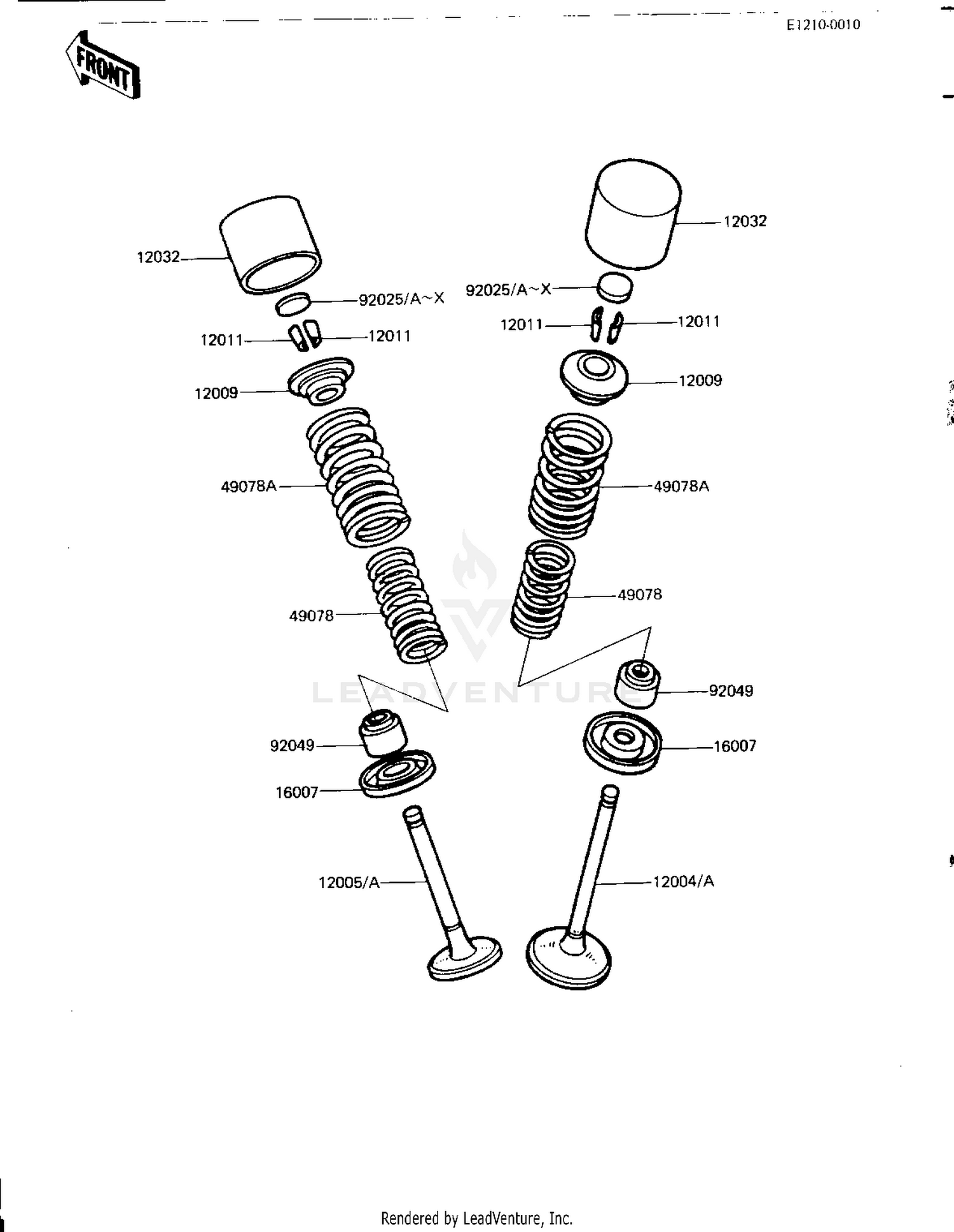 VALVES ('81-'82 H1/H2)