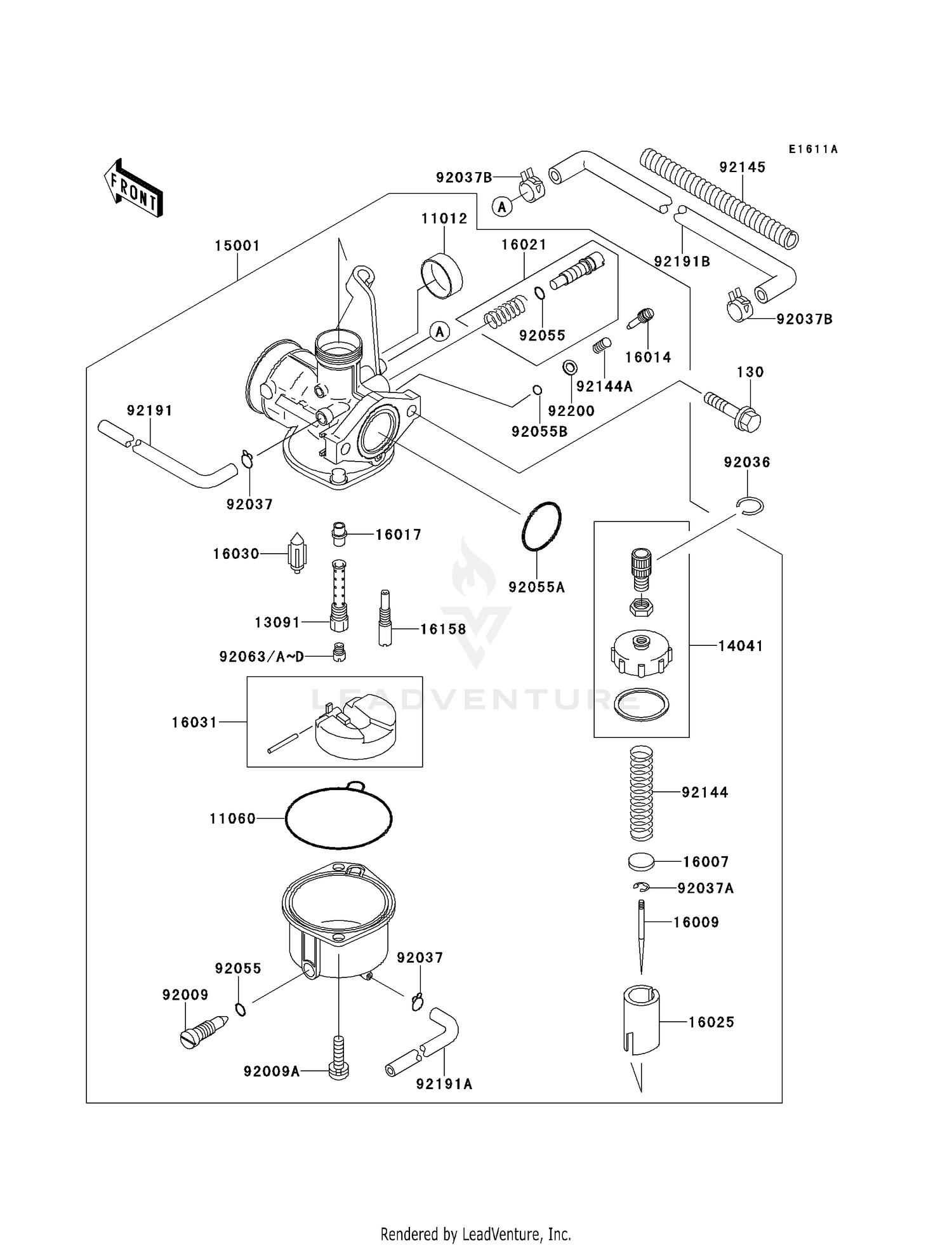 CARBURETOR (AN110-D3)