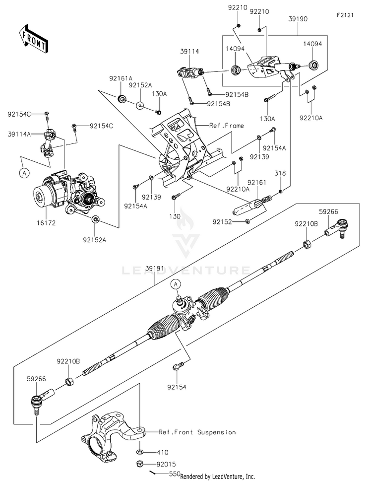 Steering Shaft Schematic