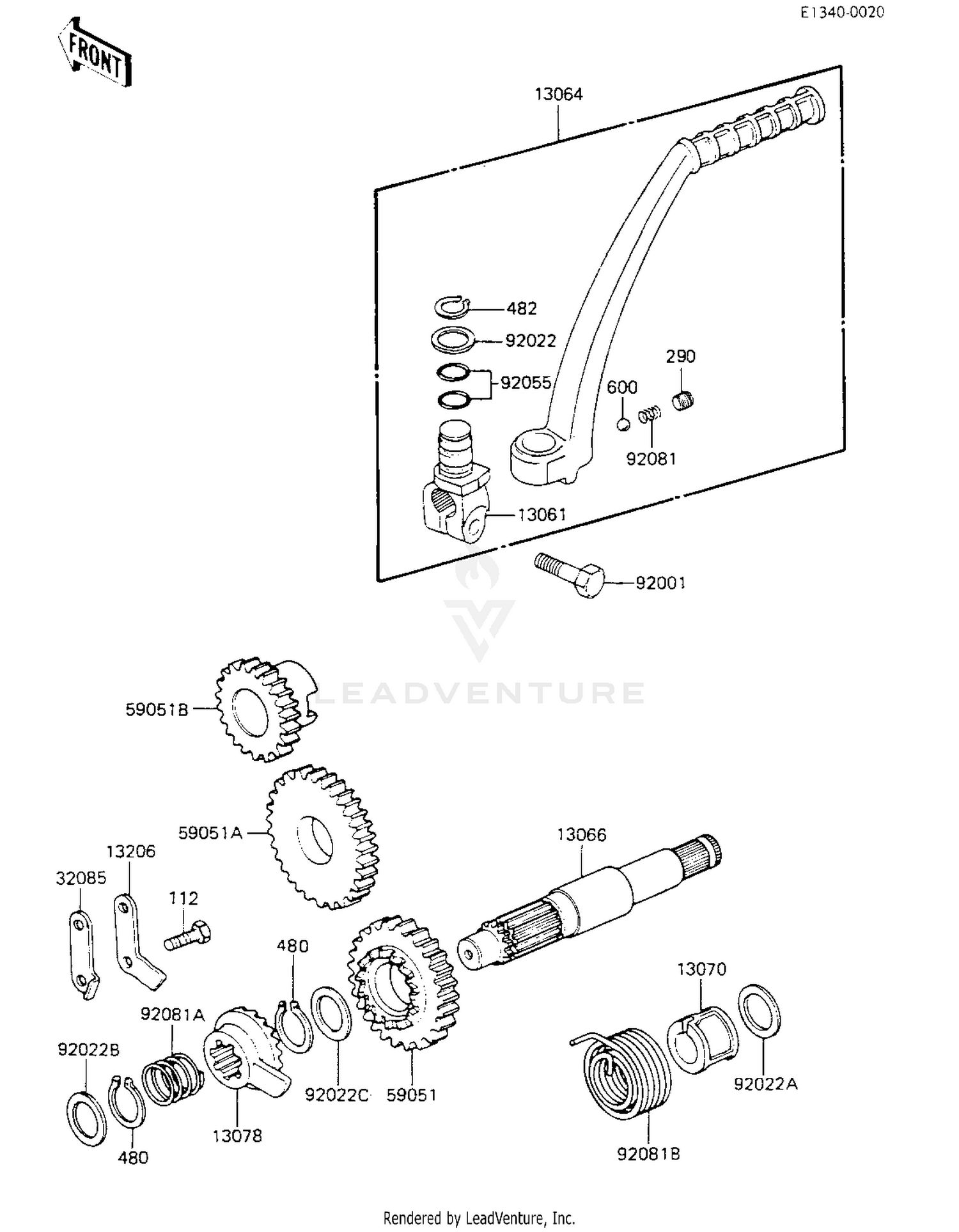 KICKSTARTER MECHANISM