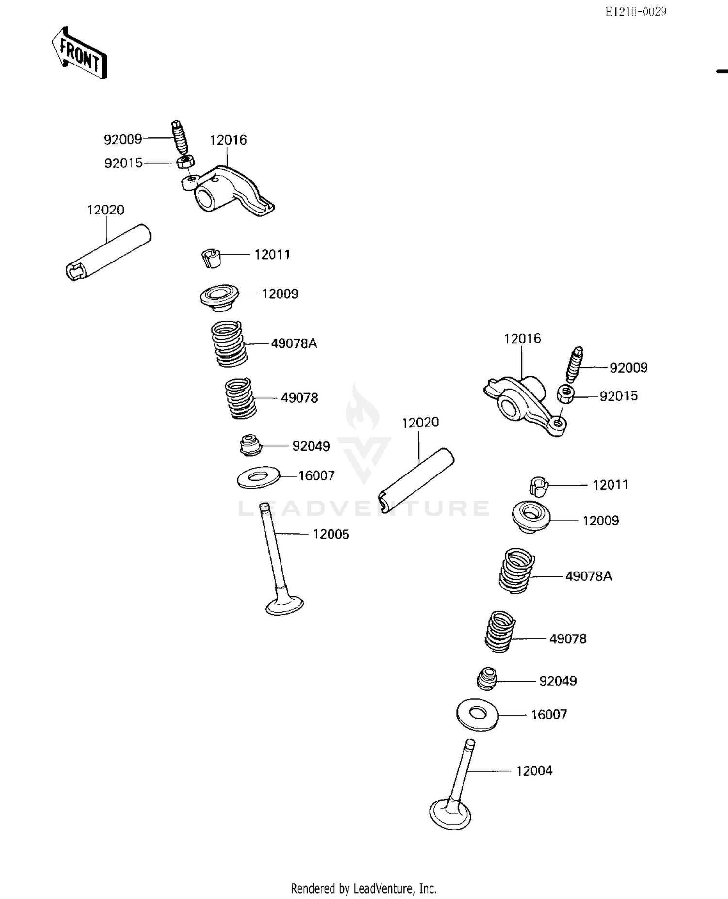ROCKER ARMS/VALVES