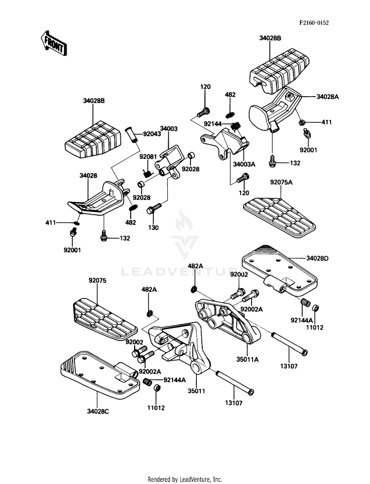 Footrest Schematic