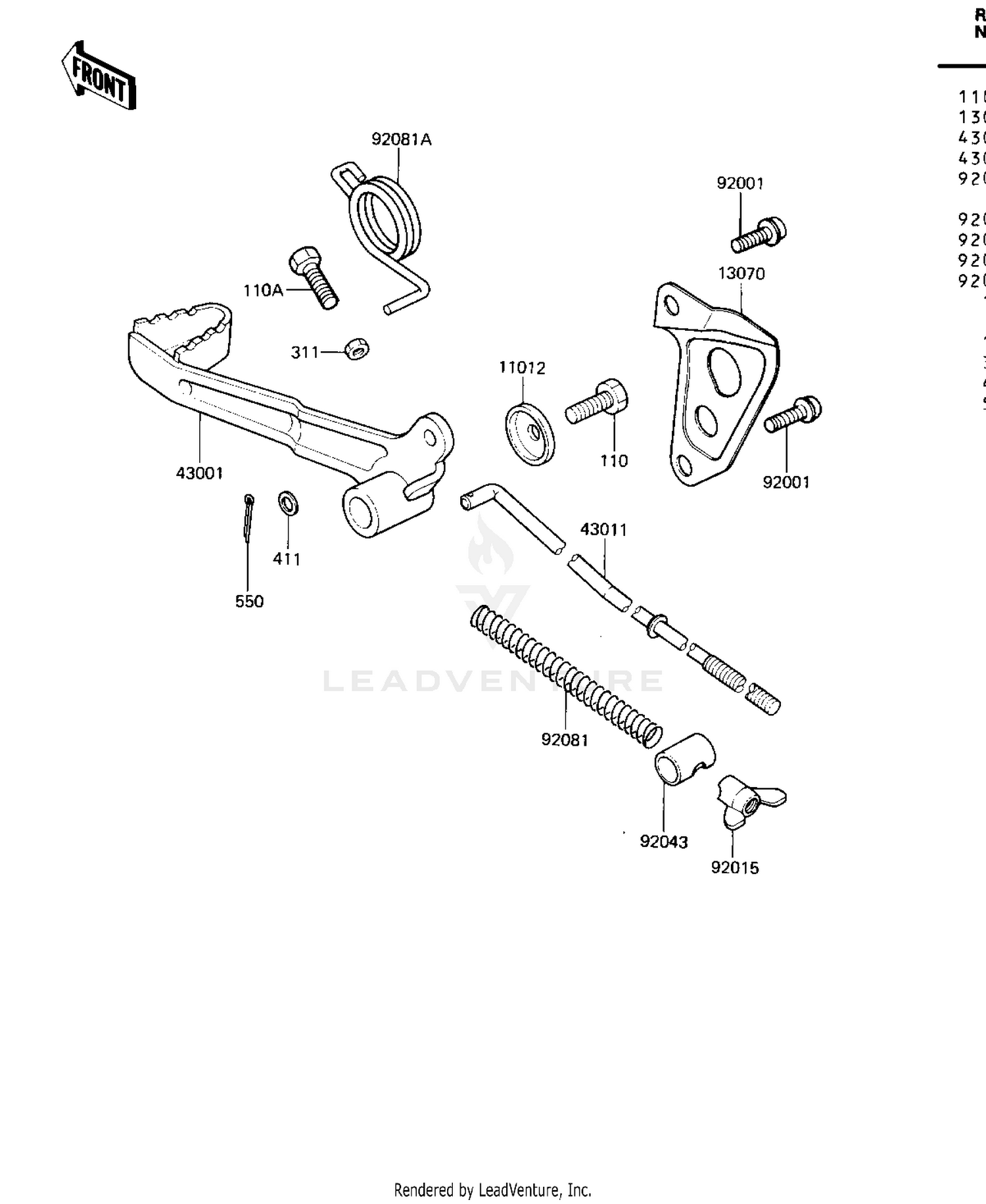 Assembly diagram
