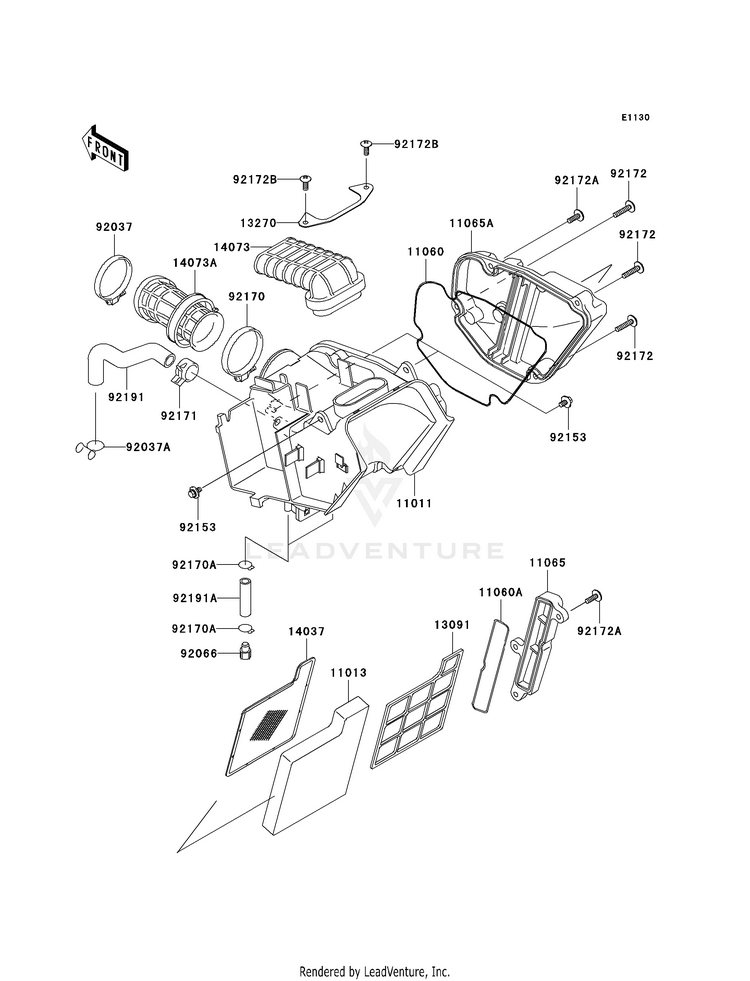 Air Cleaner Schematic