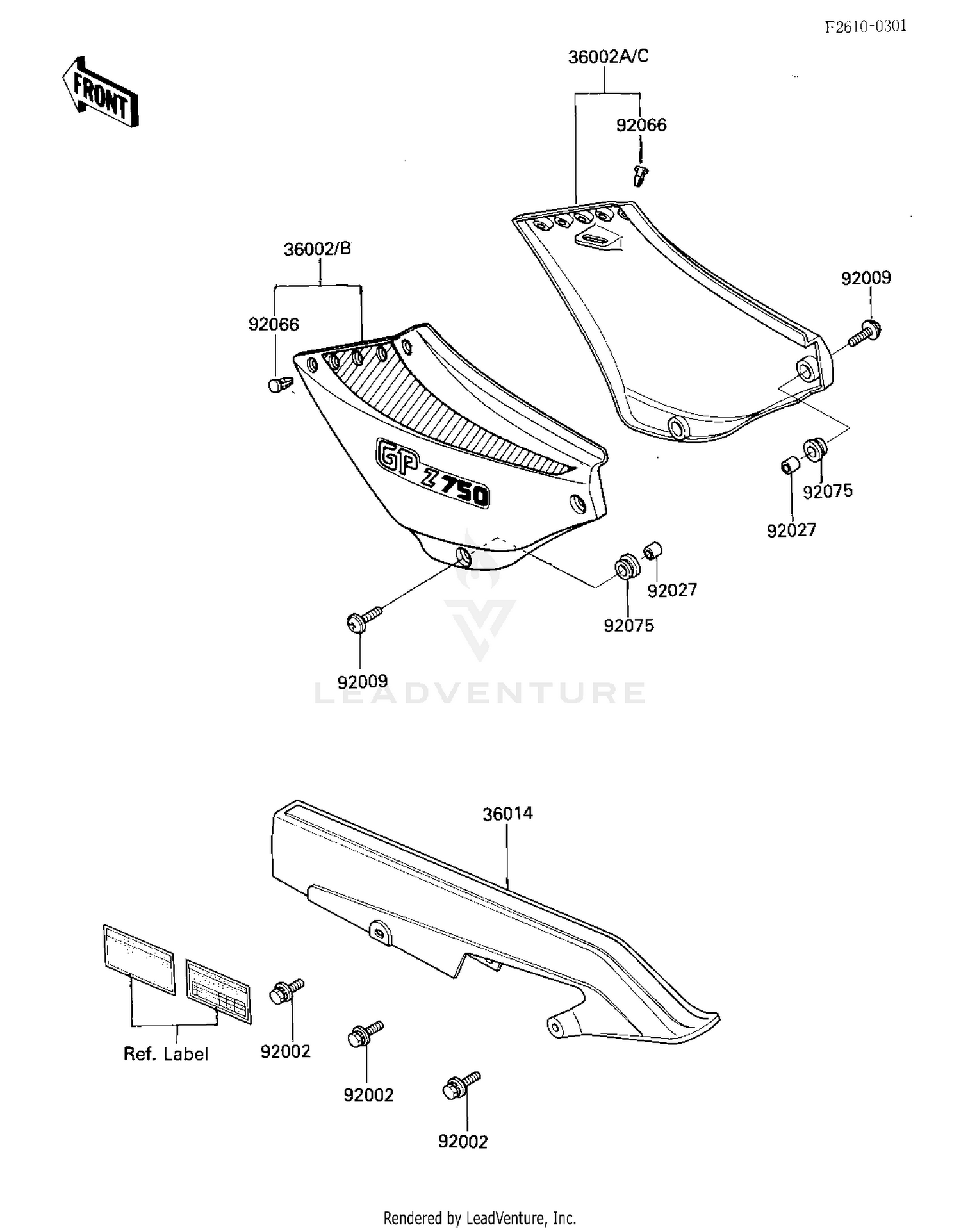 SIDE COVERS/CHAIN COVER