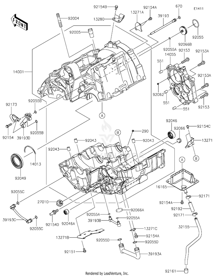 Crankcase Schematic