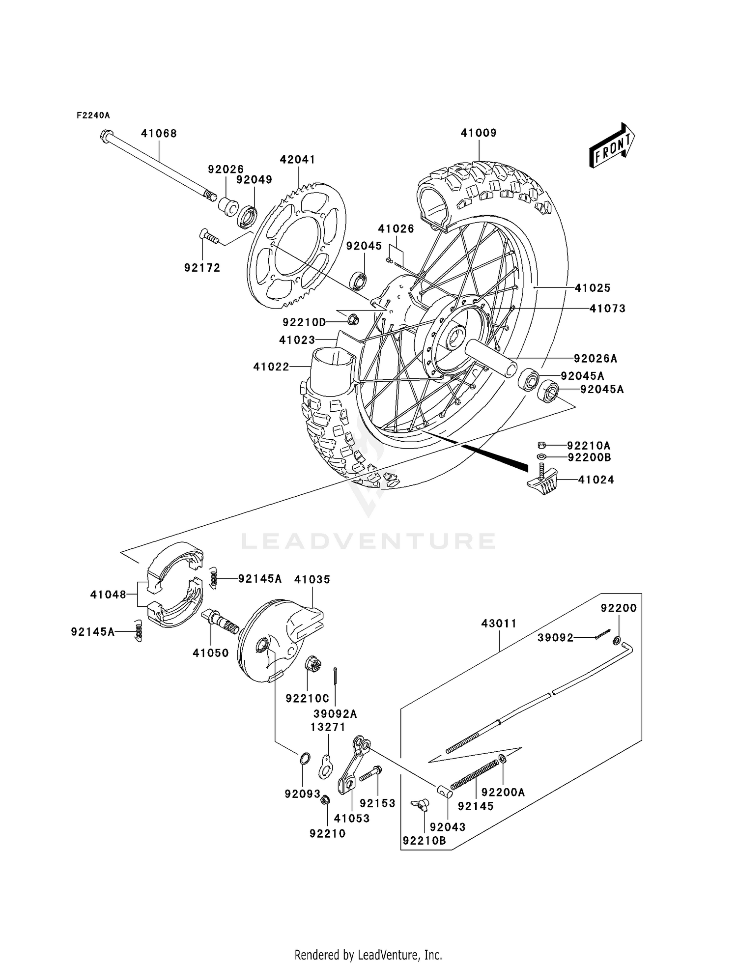 REAR HUB (B3)
