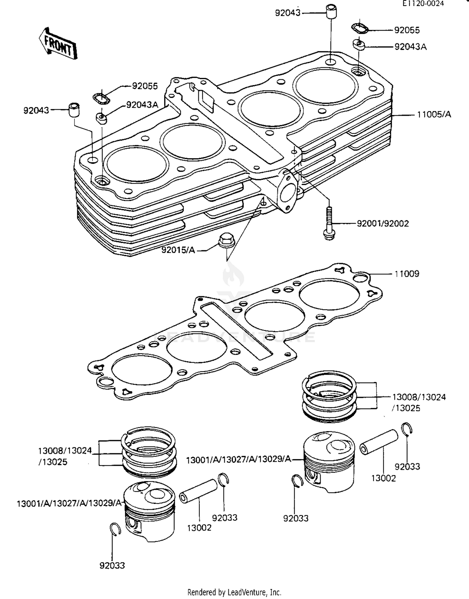 CYLINDER/PISTONS