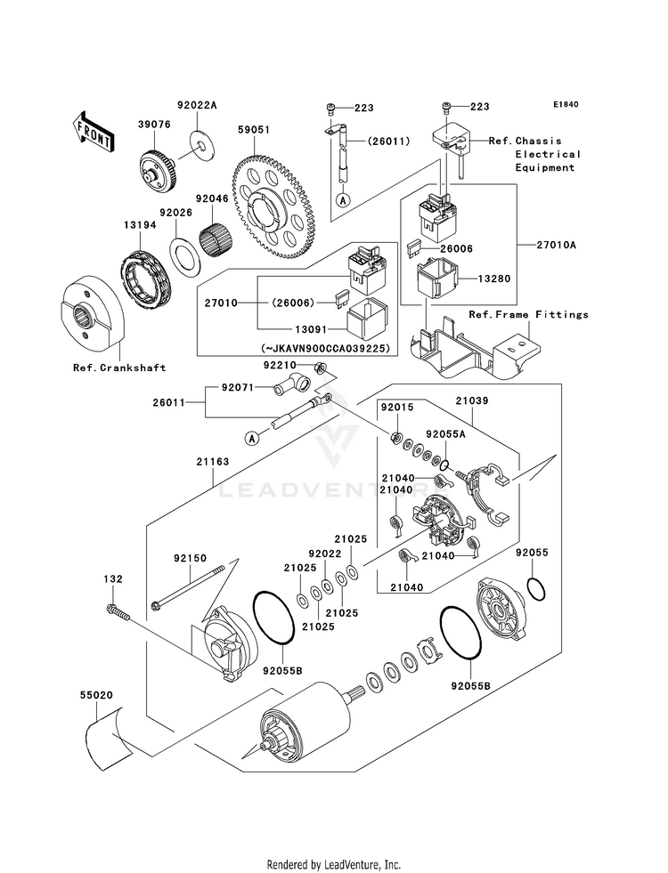 Starter Motor Schematic