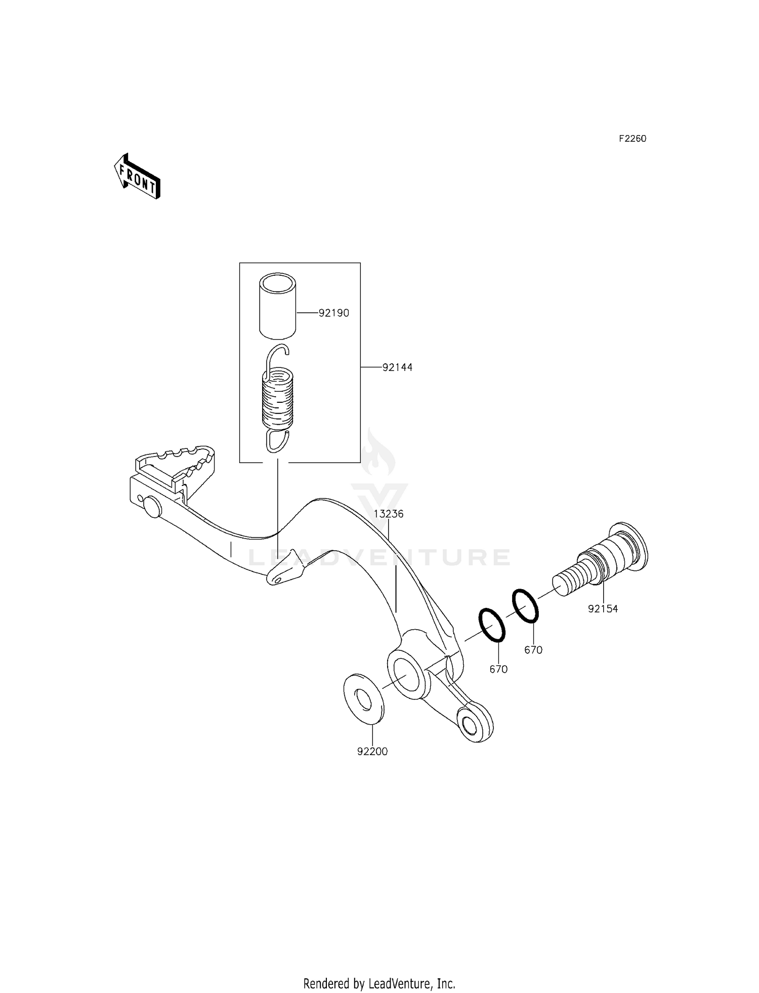 BRAKE PEDAL