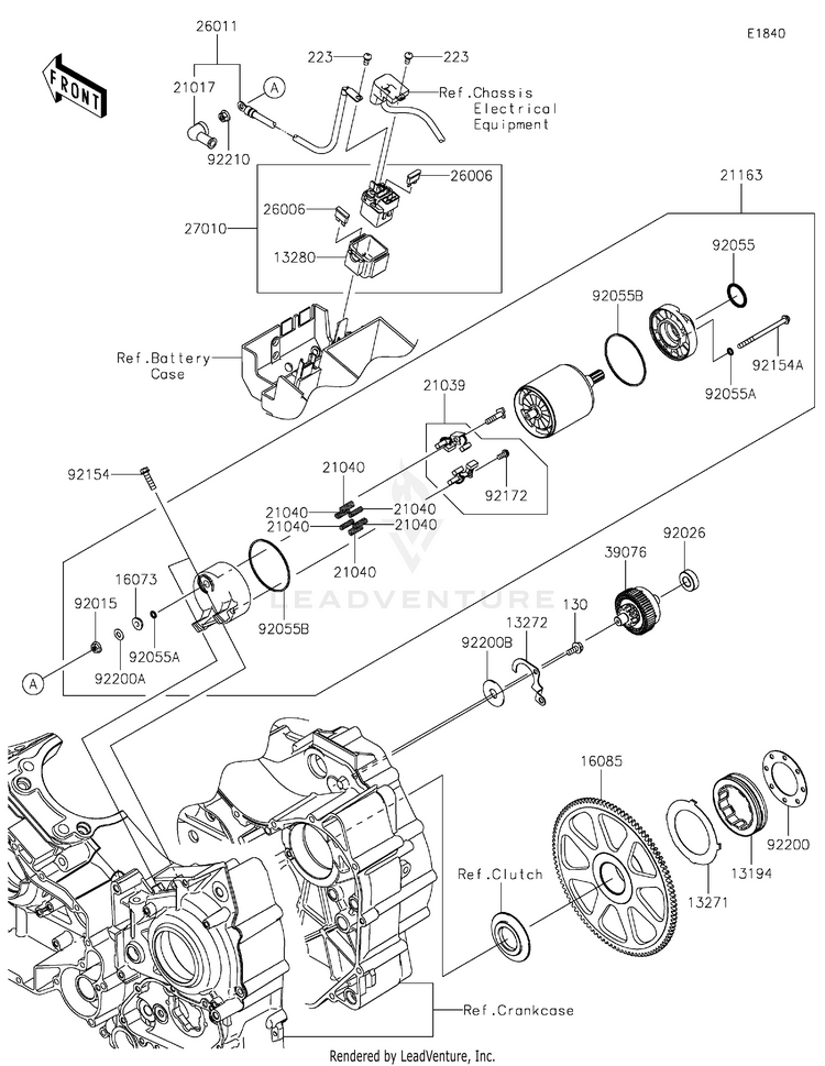 Starter Motor Schematic