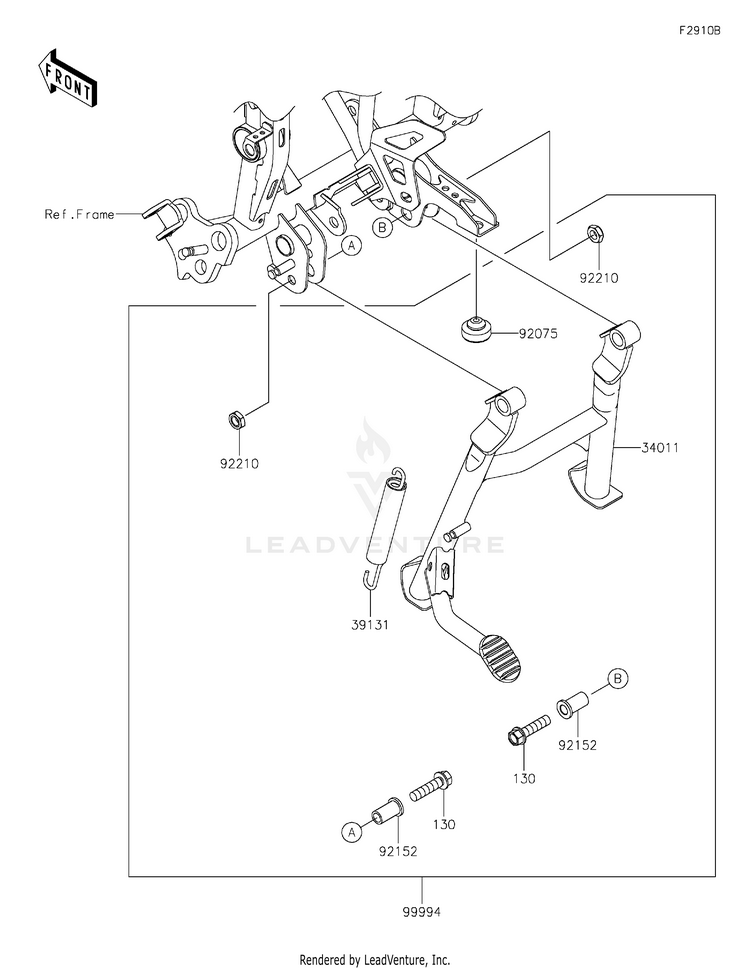 Accessory(Center Stand) Schematic