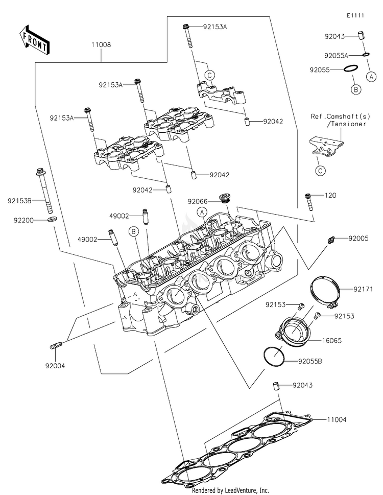 Cylinder Head Schematic