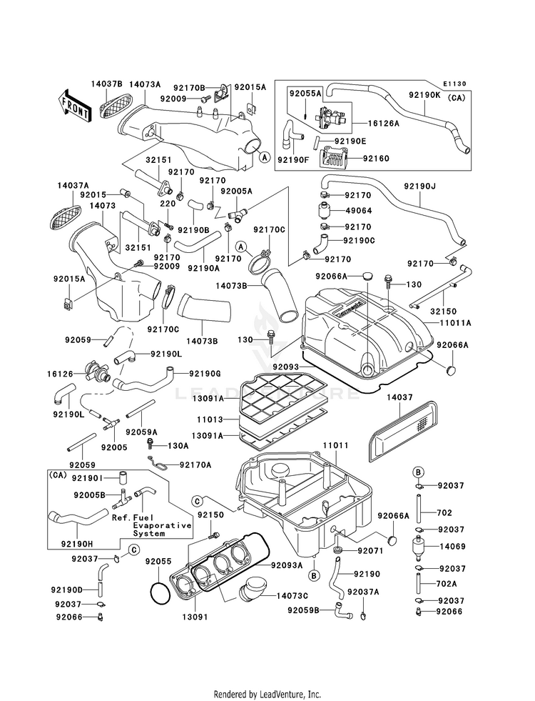 Air Cleaner Schematic