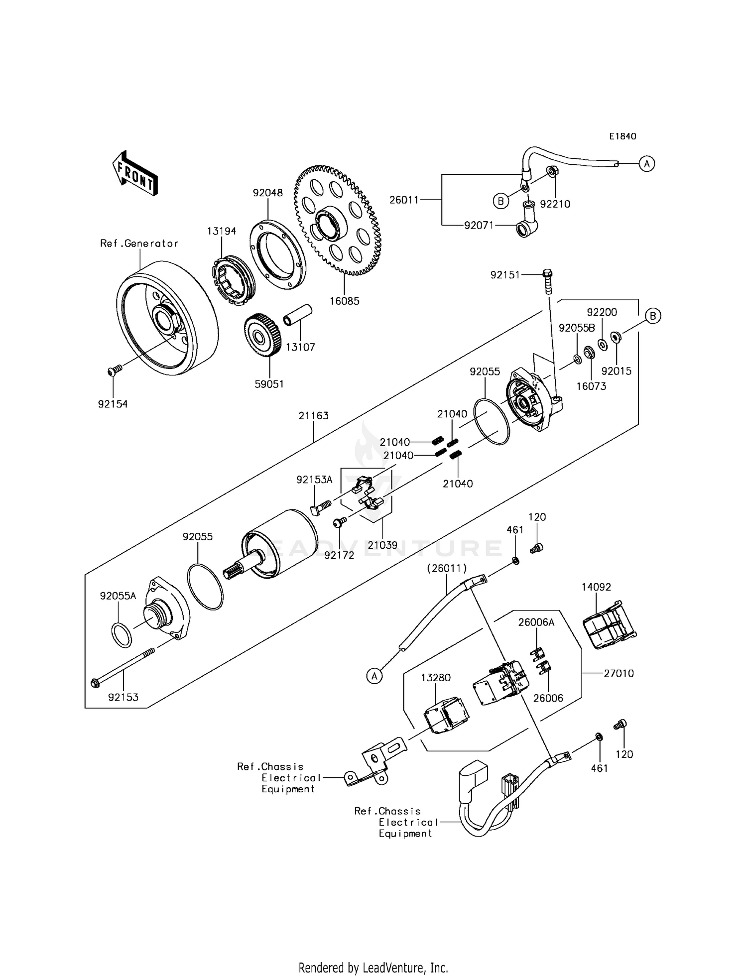STARTER MOTOR