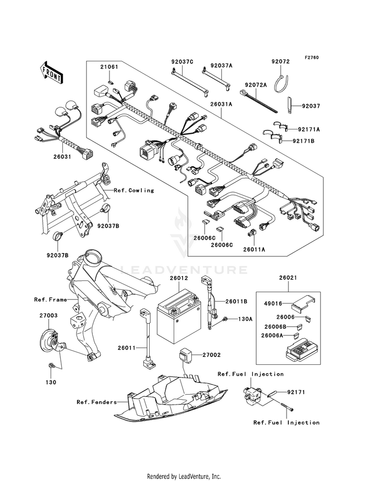 Chassis Electrical Equipment Schematic