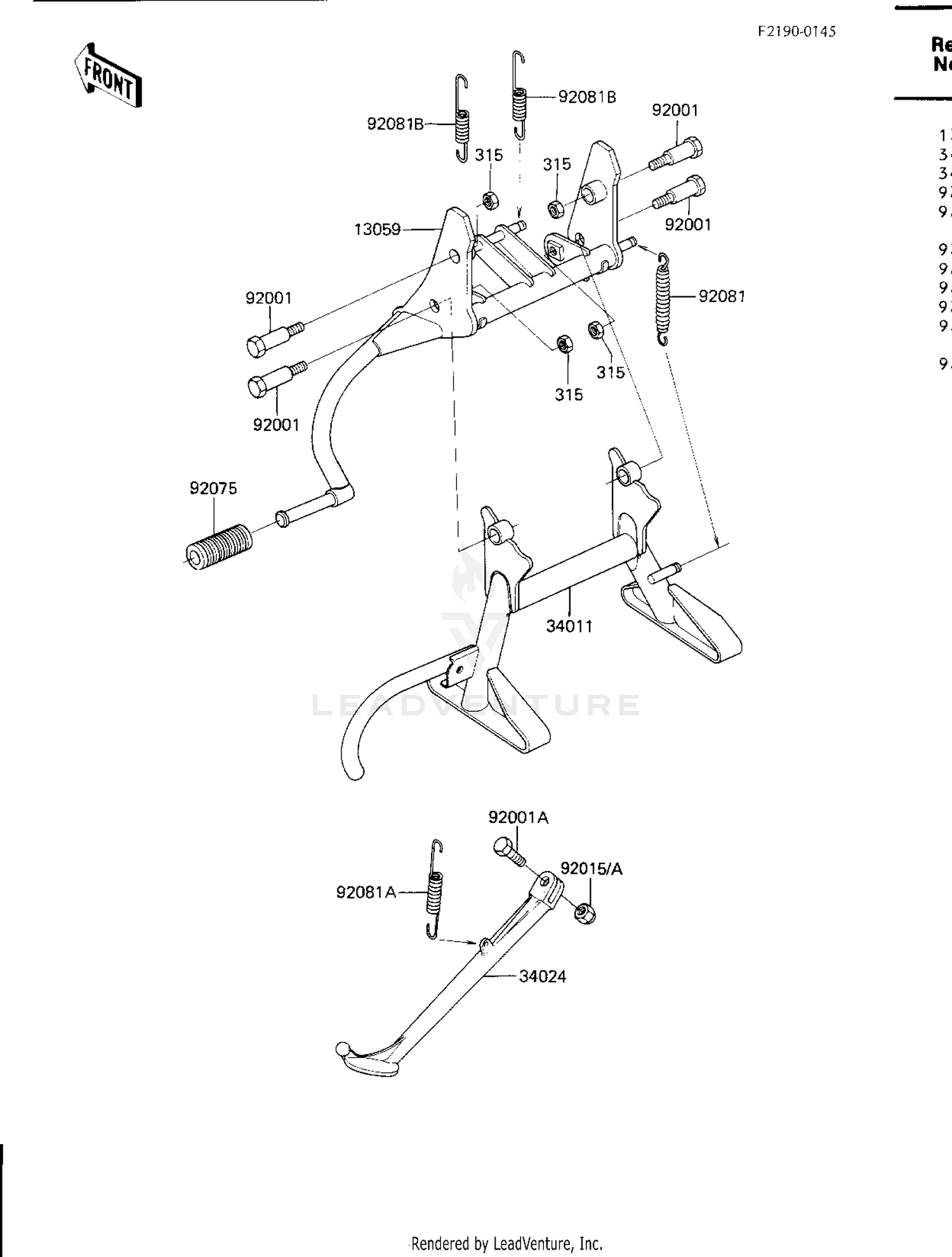Assembly diagram