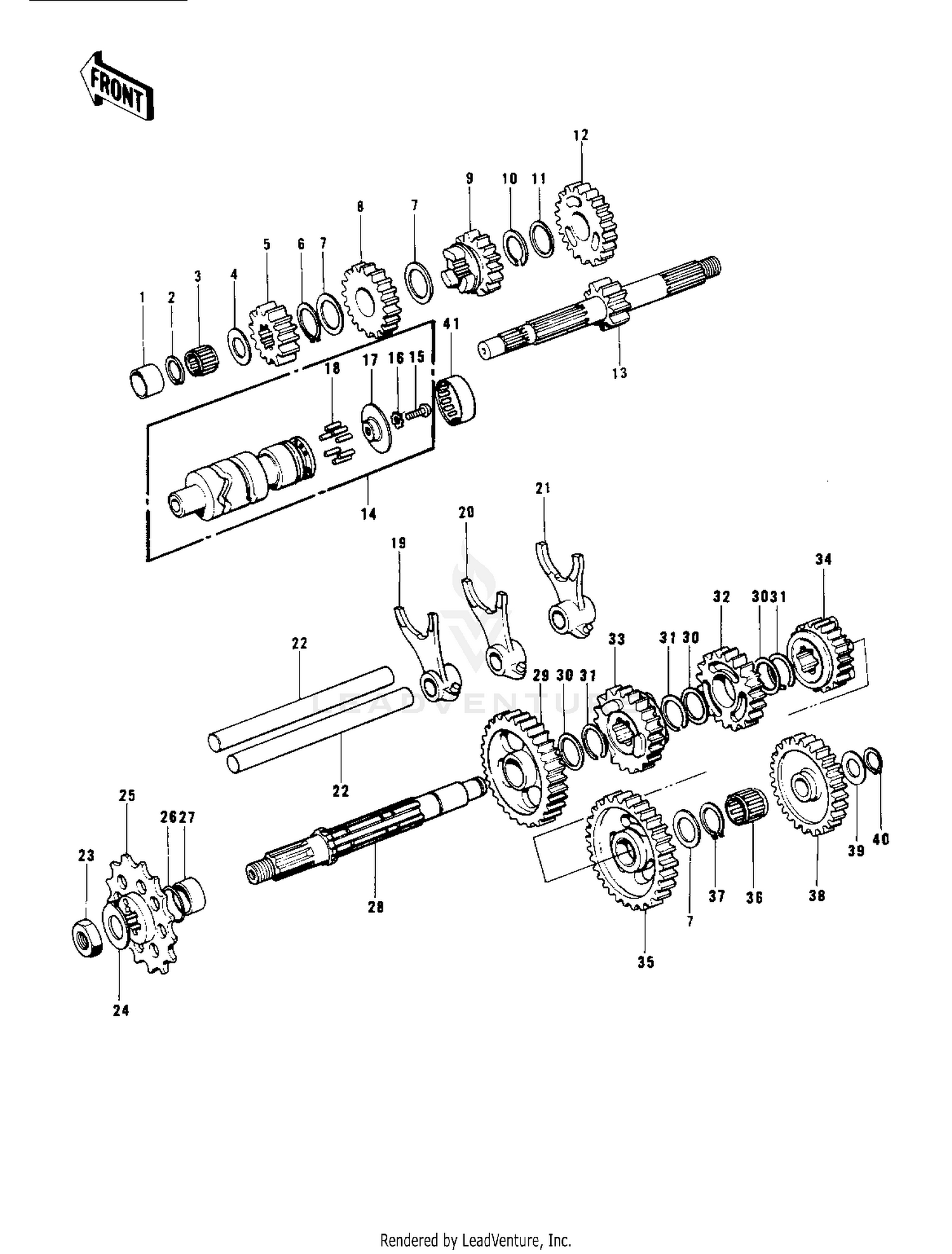 TRANSMISSION/CHANGE DRUM
