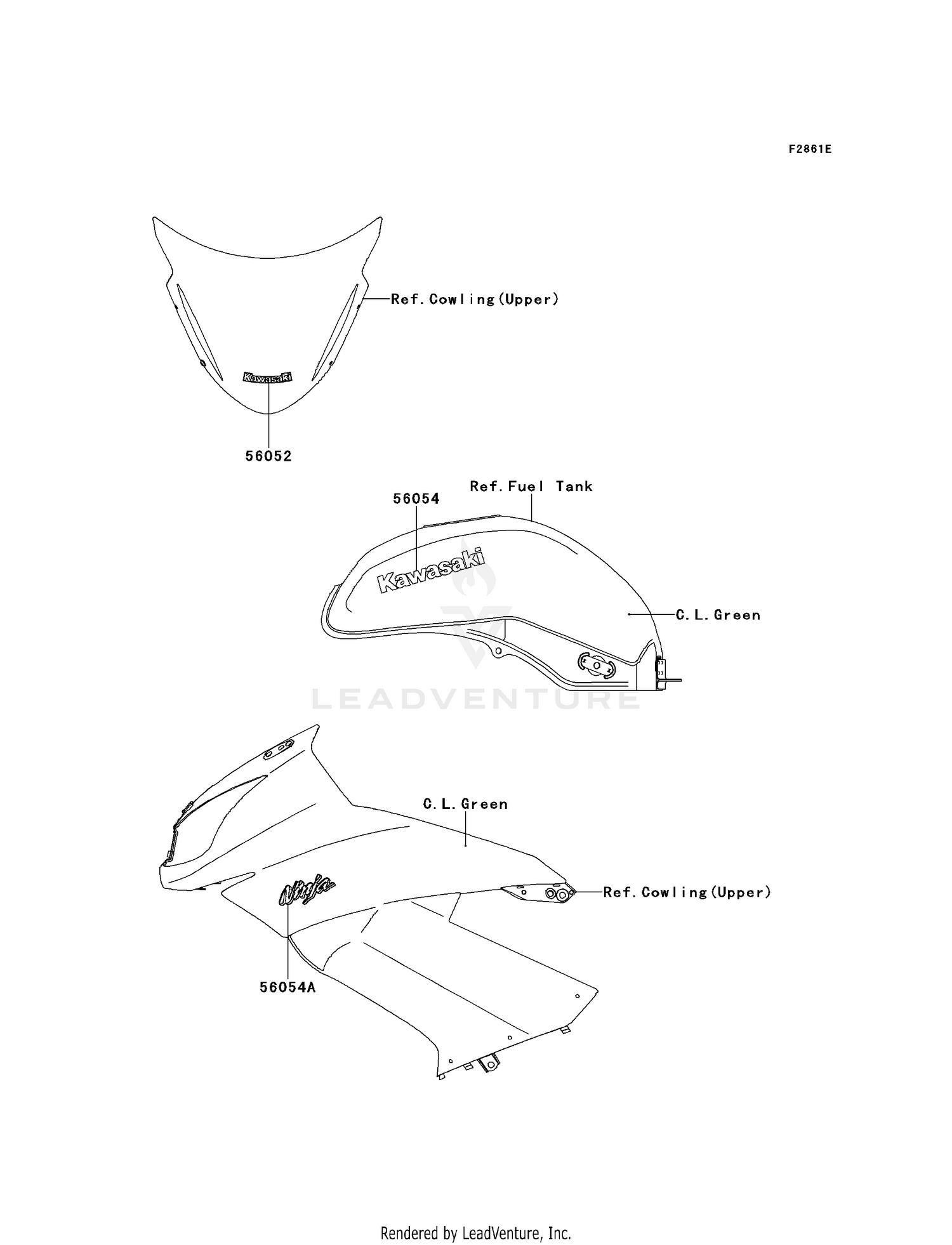 DECALS (C.L.GREEN)(CAF)