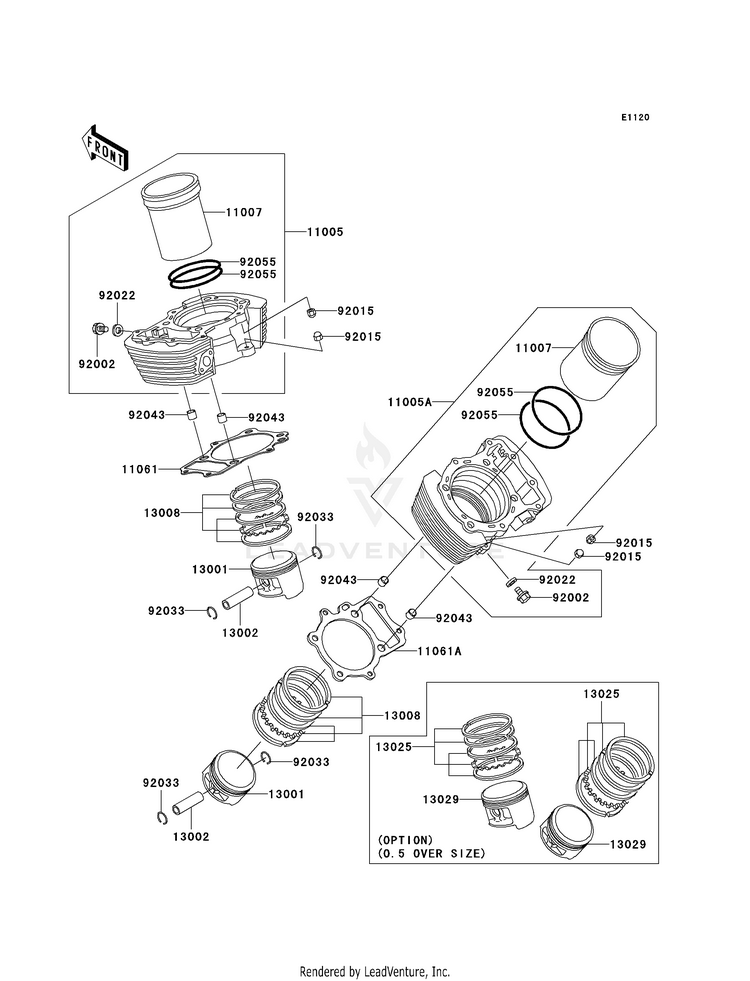 Cylinder/Piston(S) Schematic