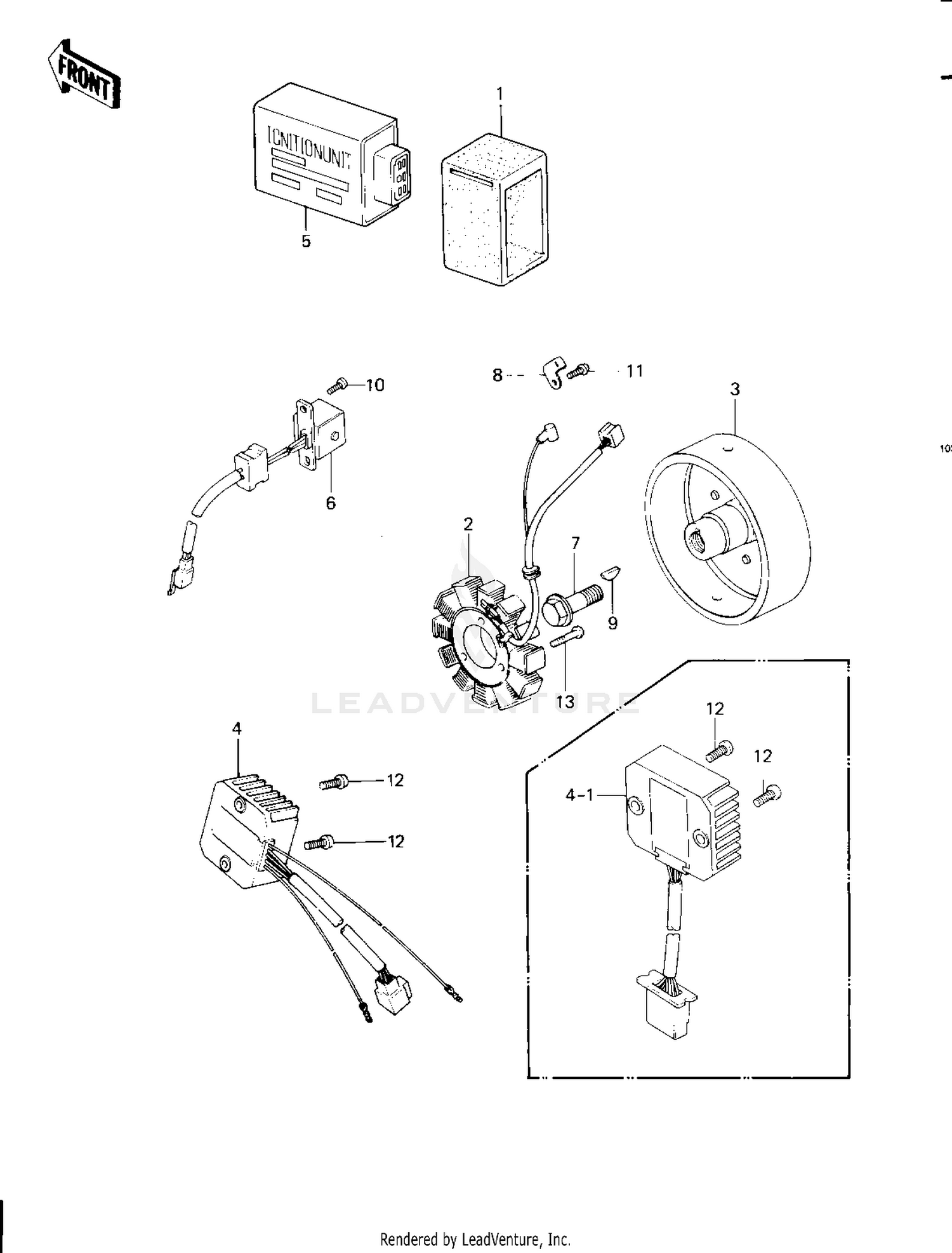 IGNITION/GENERATOR/REGULATOR