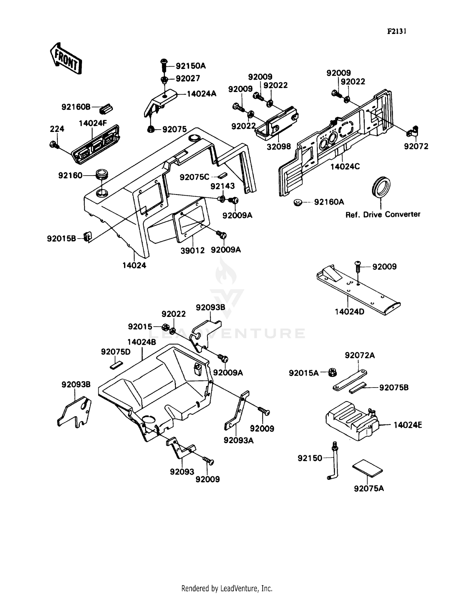 FRAME FITTING (COVER)