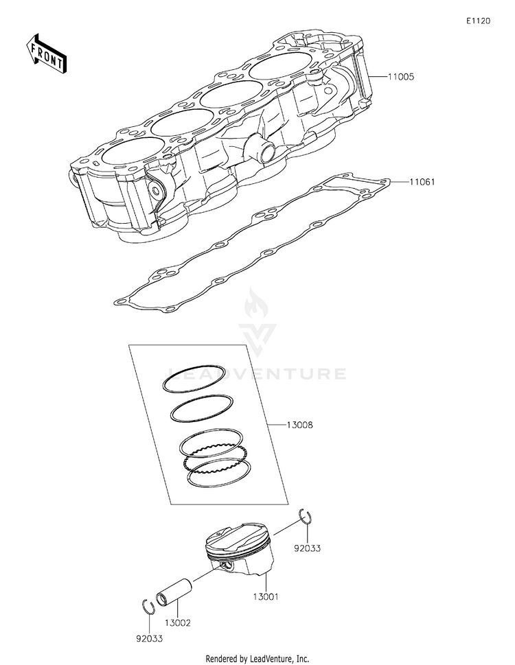 Cylinder/Piston(S) Schematic