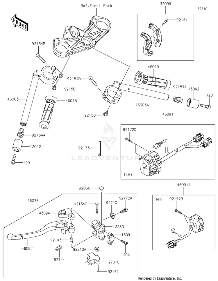 Handlebar Schematic