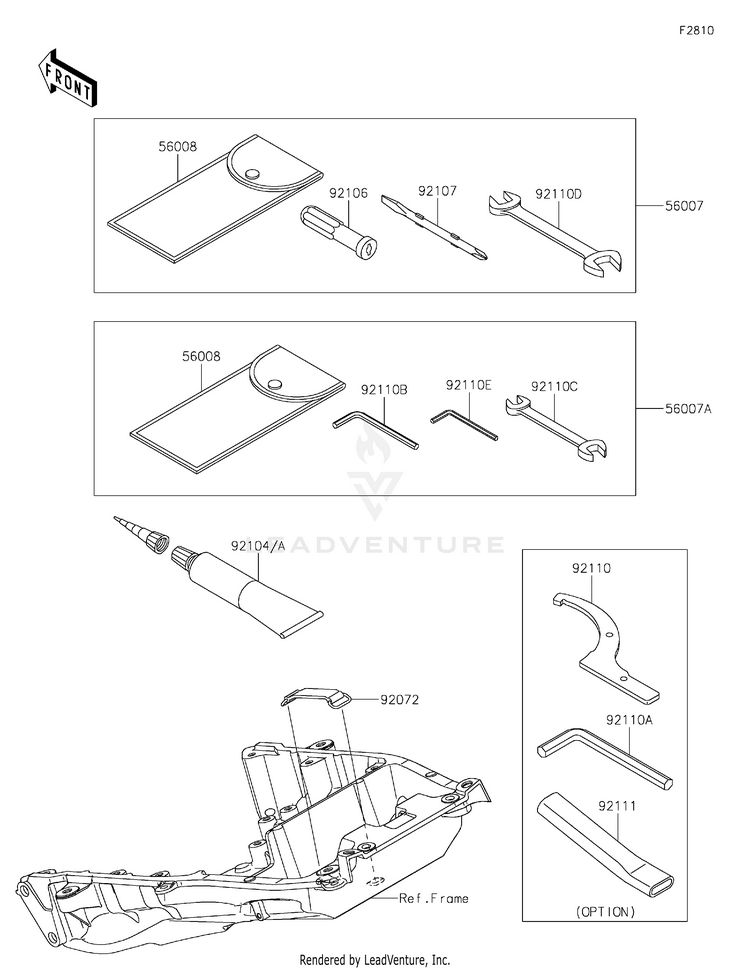 Owner's Tools Schematic